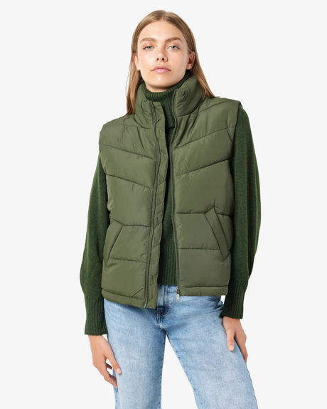 Grøn - kombu green - Noisy May - vest - 27027287