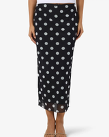 Sort - Black - Noisy May - Nederdel - Polkaprikker - 27027746