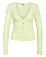Lime - butterfly - Noisy May - rib cardigan - 27029945