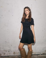 Sort - Black - Noisy May - Kjole - Rib - 27033179