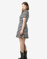 Sort/Hvid - Birch - Black - Noisy May - Kjole - Stribet - Rib - 27033179