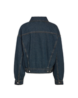 Blå - Dark Blue Denim - NOISY MAY - Denimjakke - 27034554