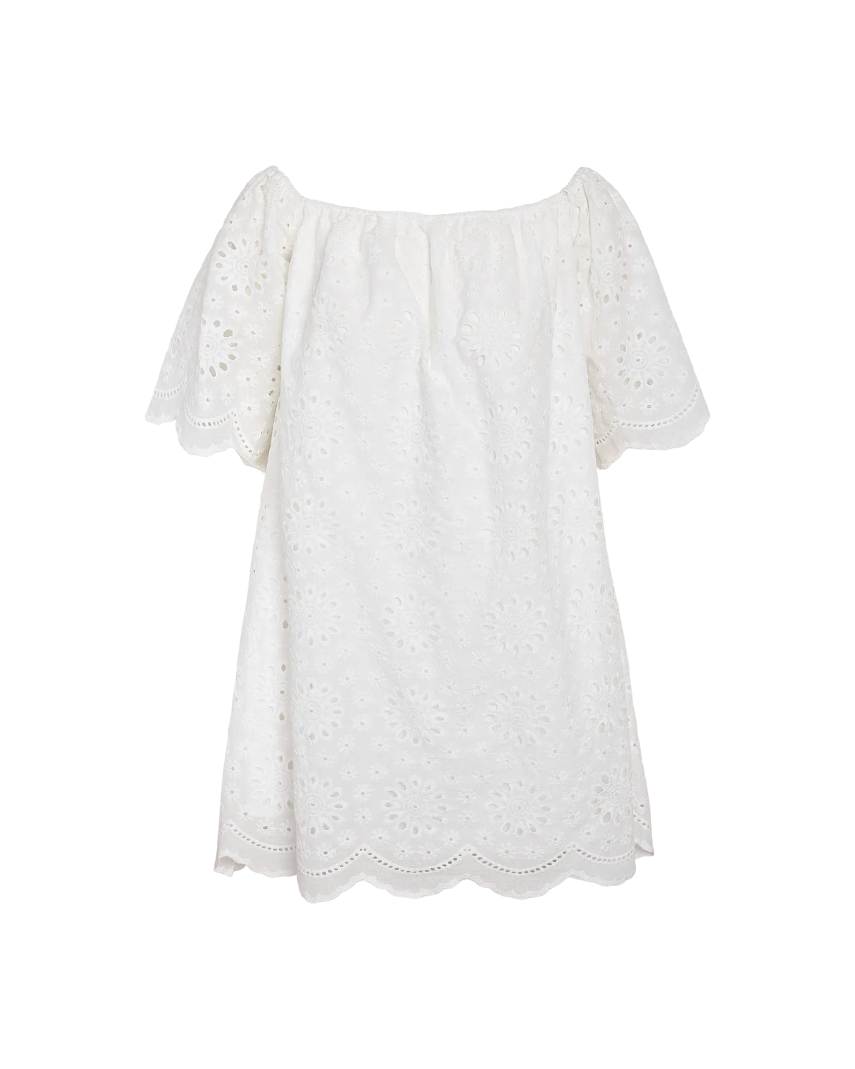 Hvid - Bright White - Noisy May - Kjole - 27037156