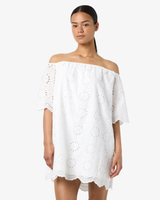 Hvid - Bright White - Noisy May - Kjole - 27037156