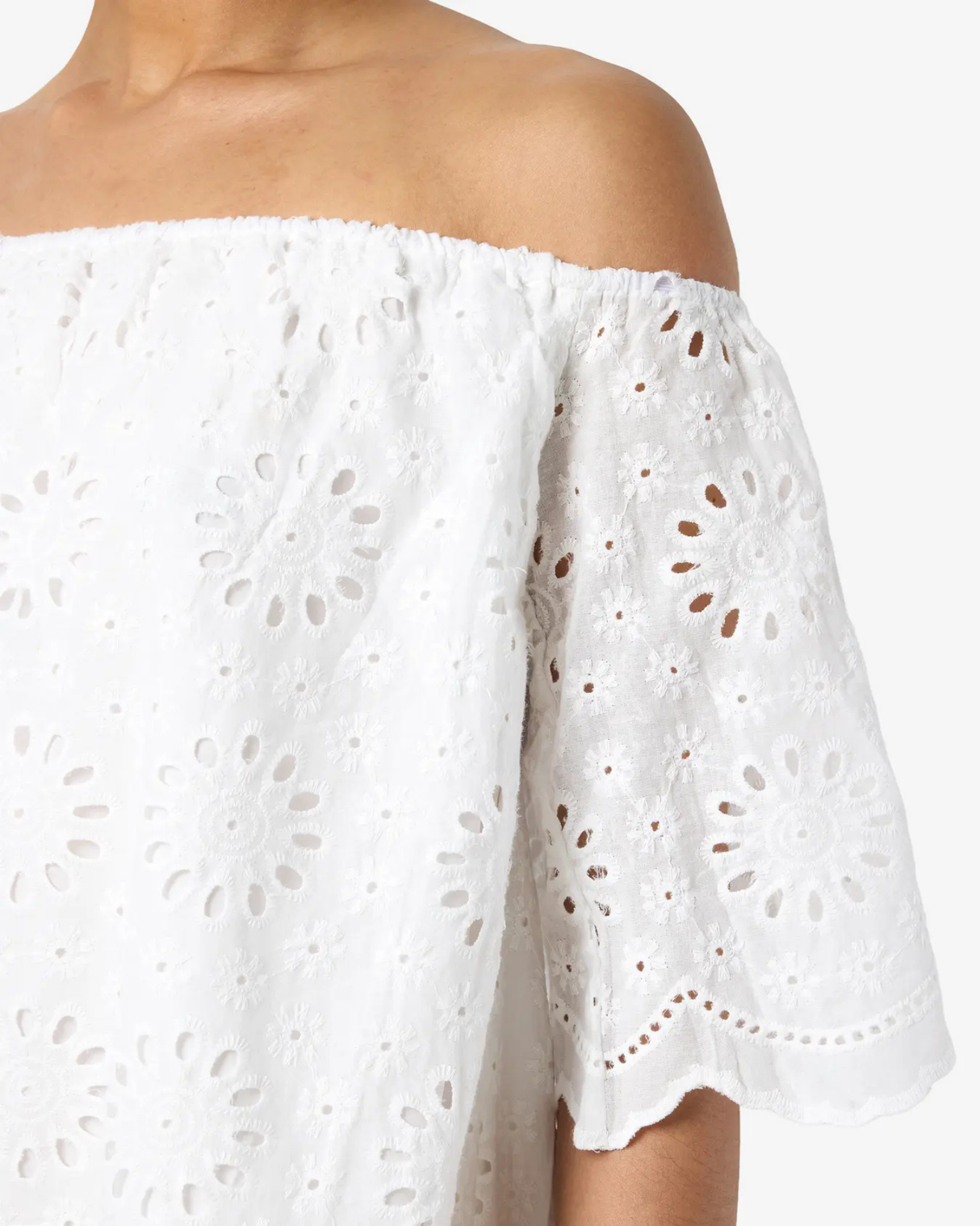 Hvid - Bright White - Noisy May - Kjole - 27037156