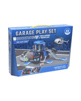 Billegesæt med bygning