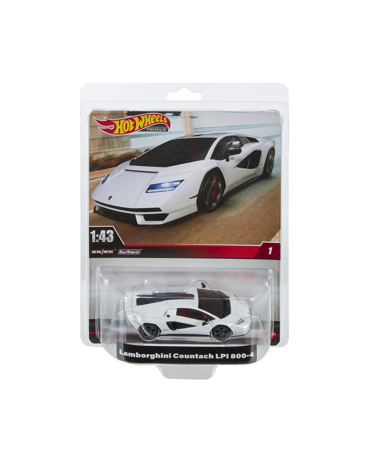 Hot Wheels Premium 1:43 - Lamborghini Countach LPI 800-4