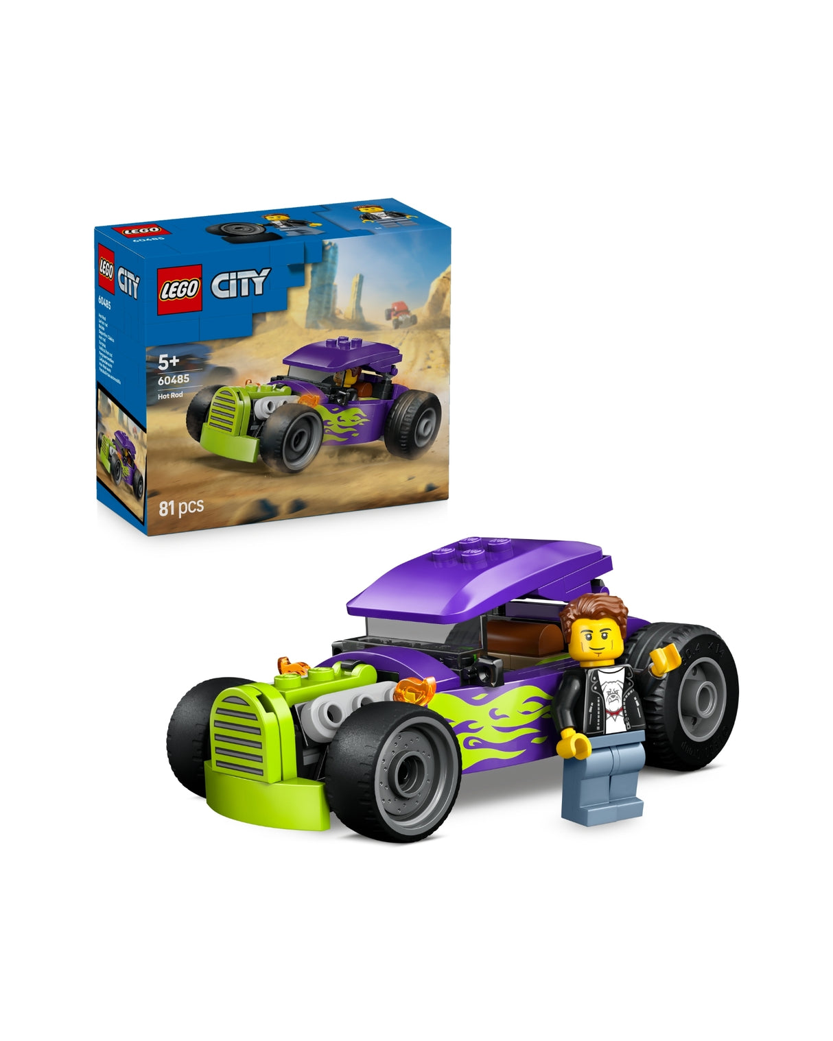 LEGO 60485 Hotrod-bil - LEGO City 60485