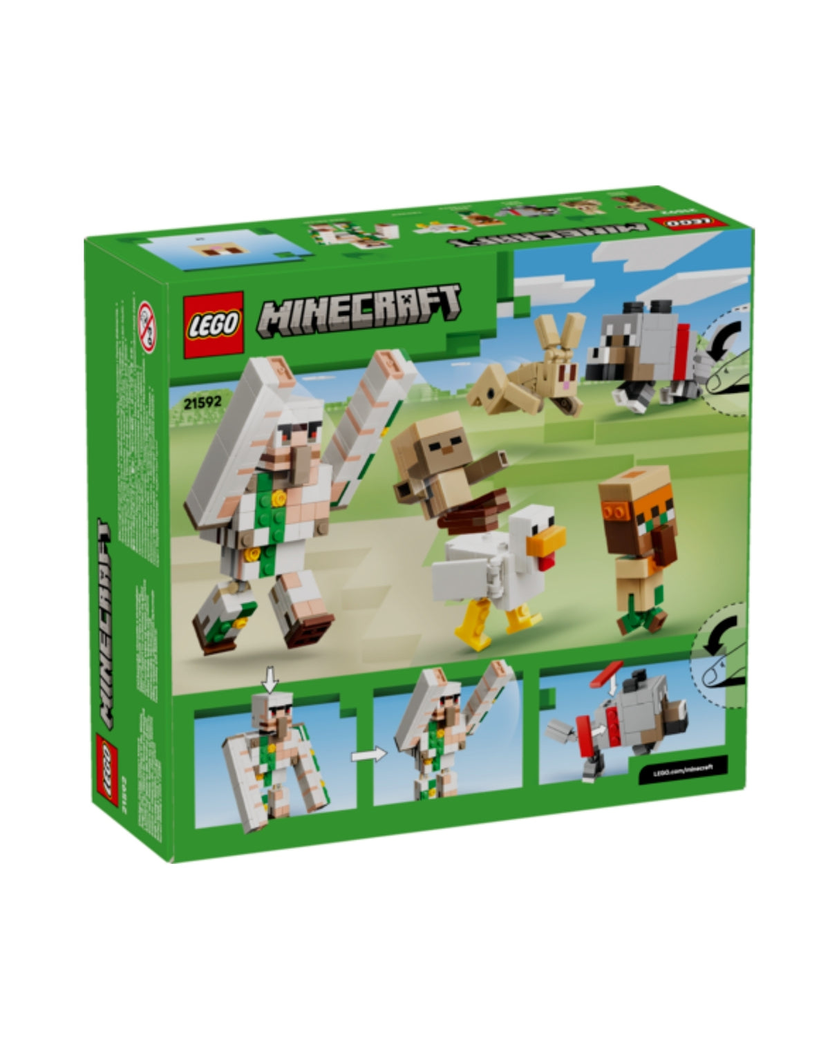 LEGO 21592 Hønsejockey-ørkenangreb - LEGO Minecraft 21592