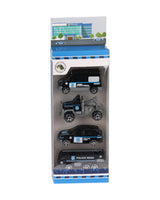 Biler 7 cm - Sæt med 4 stk