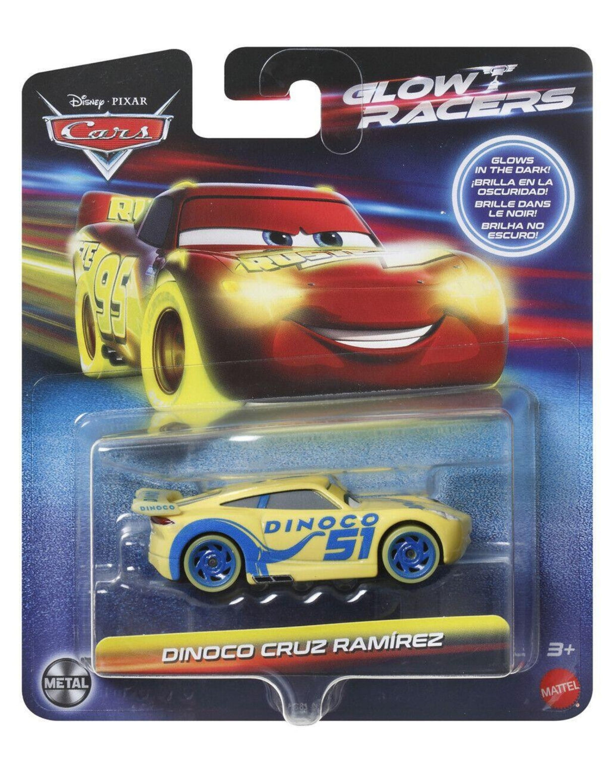 Pixar Cars Night Racers - Dinoco Cruz Ramirez