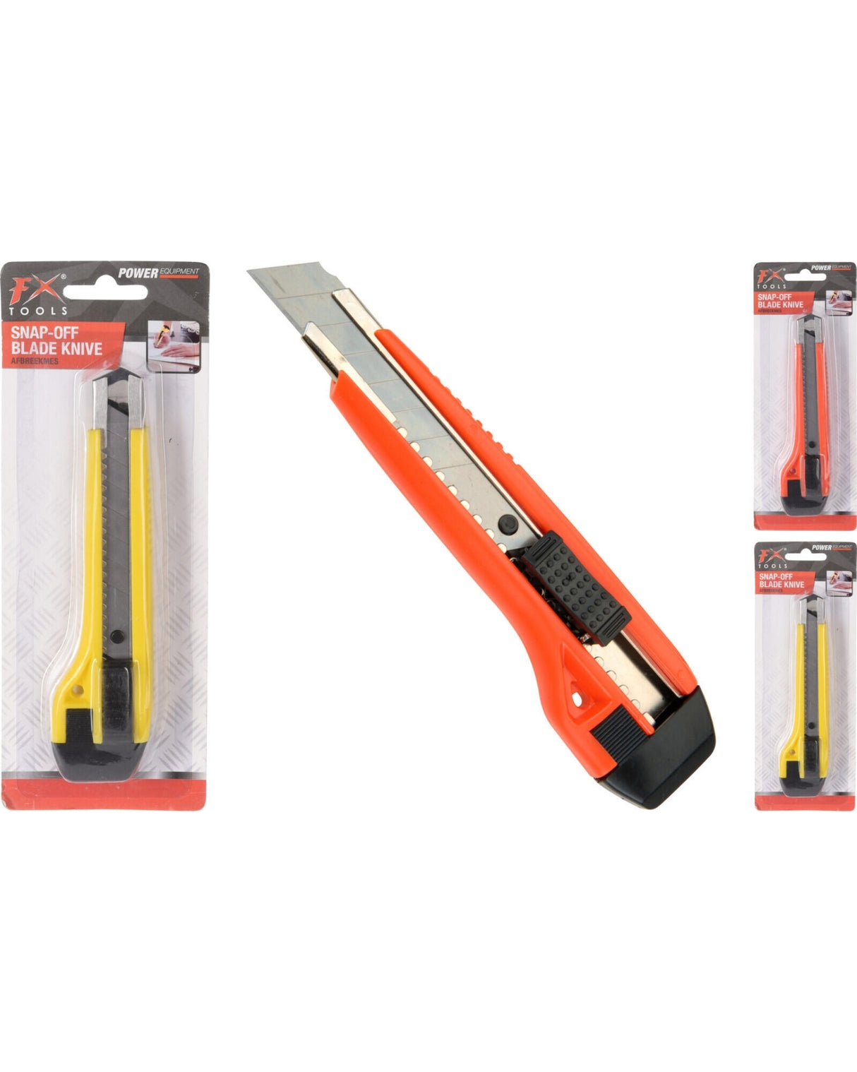 Hobbykniv stor med metalskinne