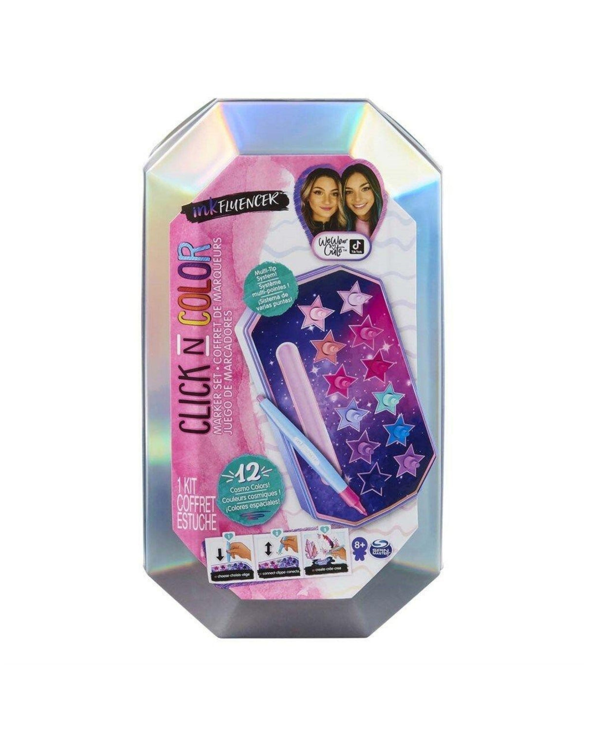 Cool Maker inkFluencer ClickNColor Cosmo Palette