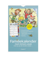 Familiekalender 2026 Otto Dickmeiss & Lilja Scherfig 5 kolonner - Fra Mayland