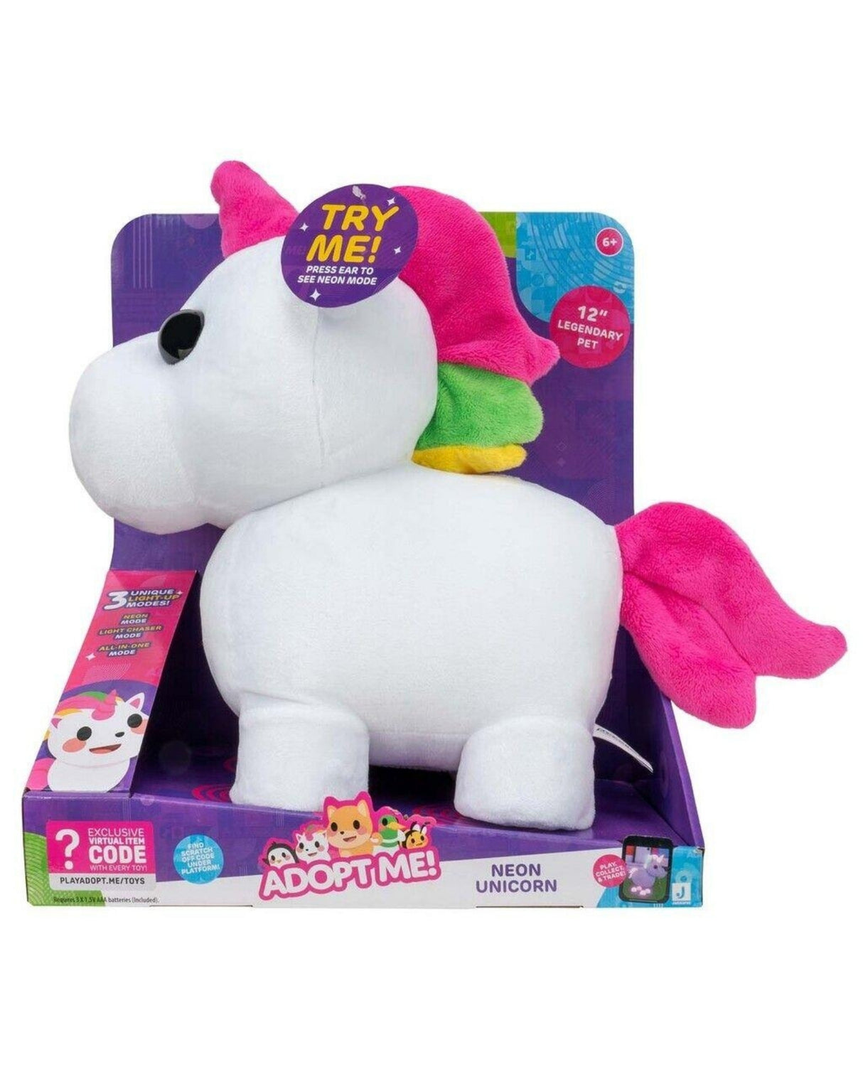 Adopt Me Mega Neon Unicorn 30CM