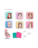 TOPModel Books and Pencils Eraser Set