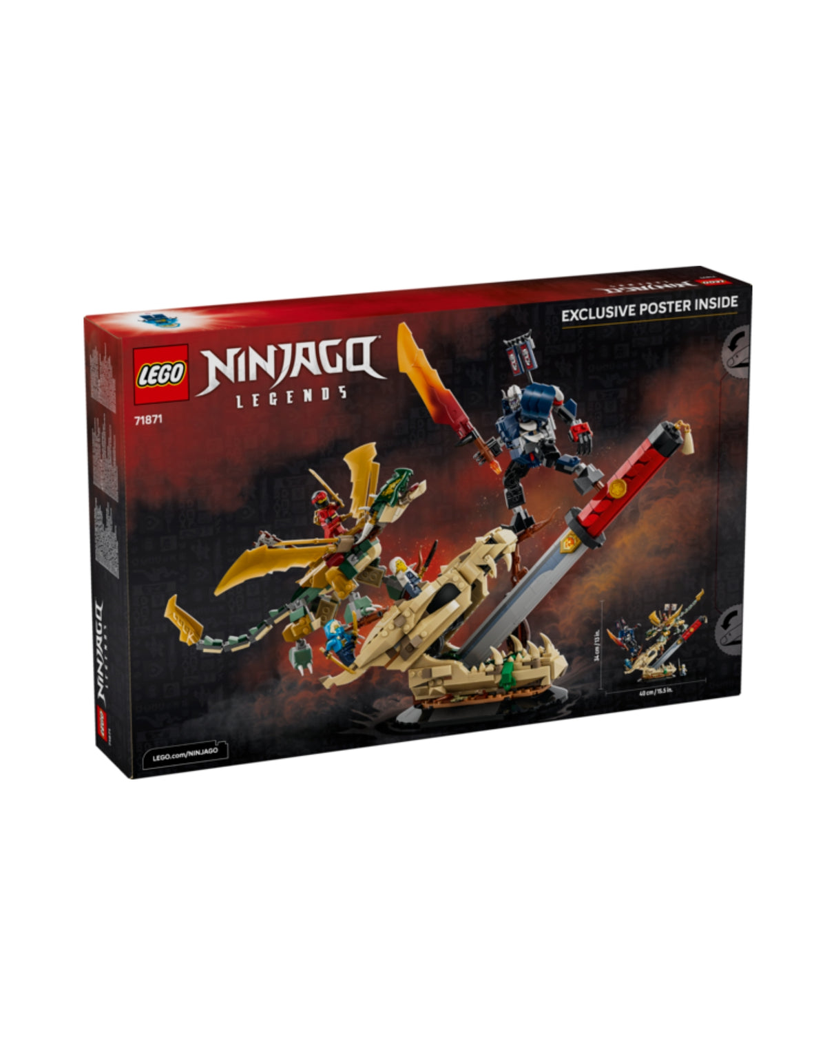 LEGO 71871 Kampen ved Drageklingen - LEGO Ninjago 71871