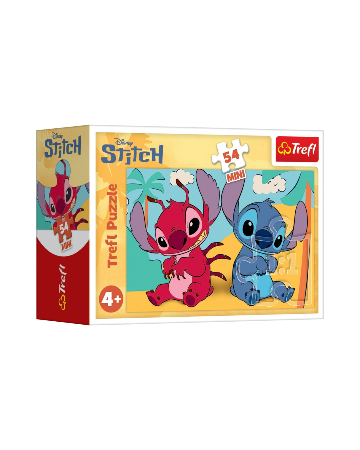 Puslespil med 54 brikker - Mini-Puslespil - Stitch Og Hans Verden - Disney Lilo&Stitch