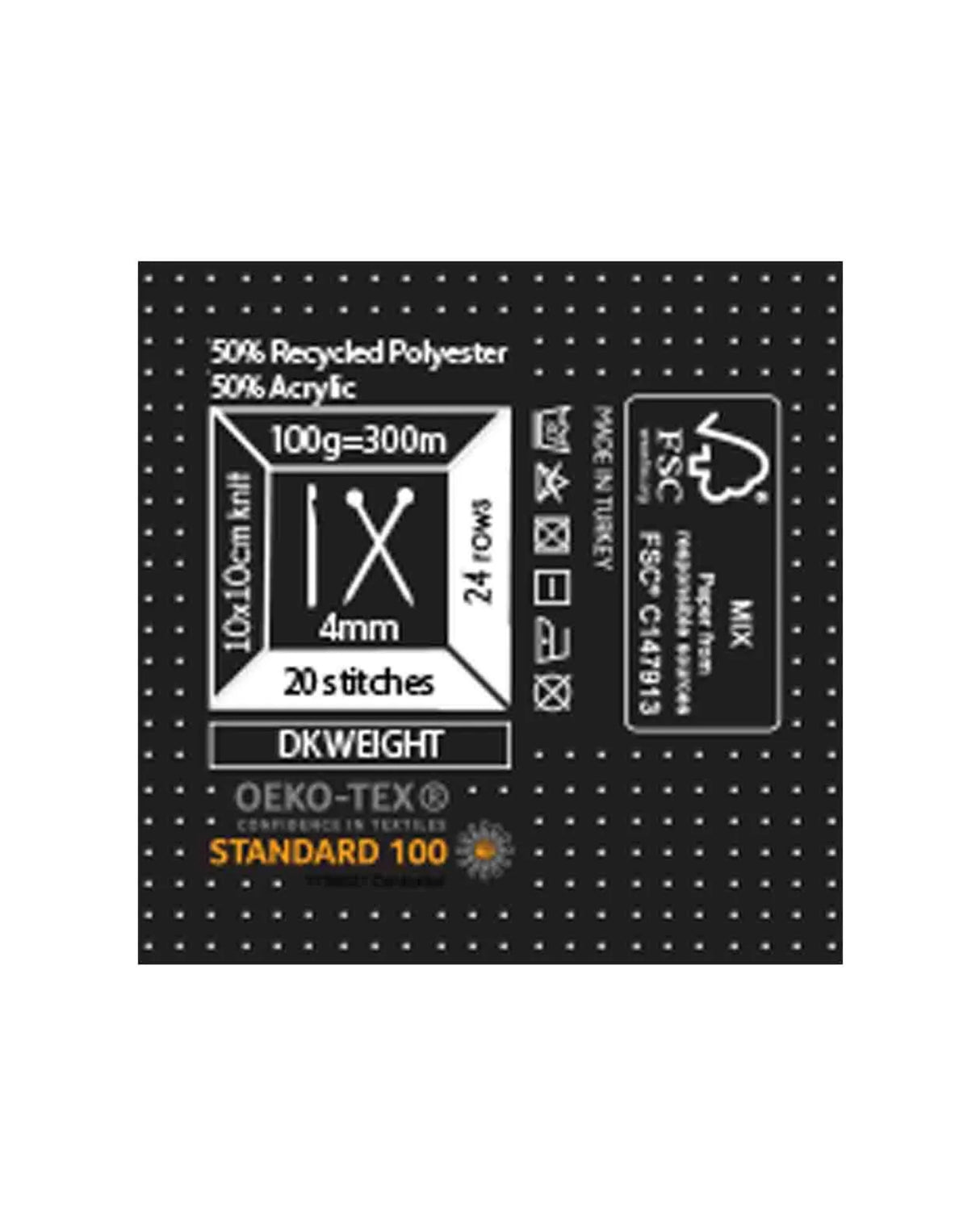 Scheepjes Scrumptious Garn 100g - 307 Raspberry Mousse