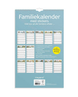 Familiekalender 2026 Otto Dickmeiss & Lilja Scherfig 5 kolonner - Fra Mayland