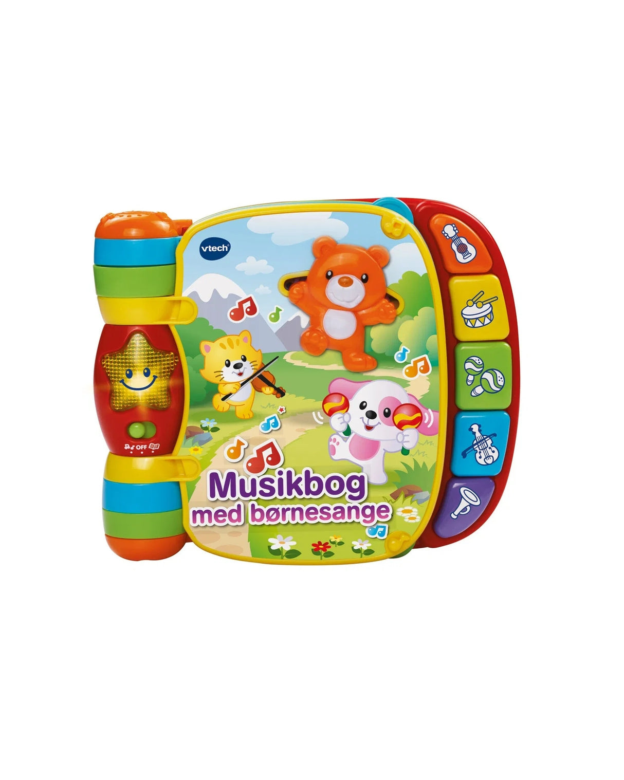 Vtech Baby musikbog med børnesange DK