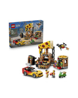 LEGO 60496 Pizzeria med udbringningsfartøjer - LEGO City 60496