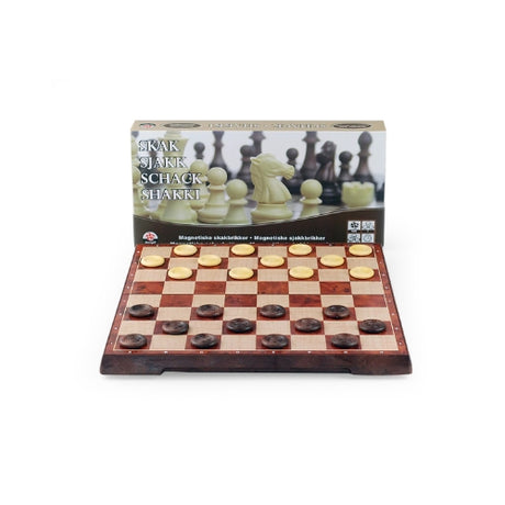 Skak og Dam - 2 klassiske bræt spil