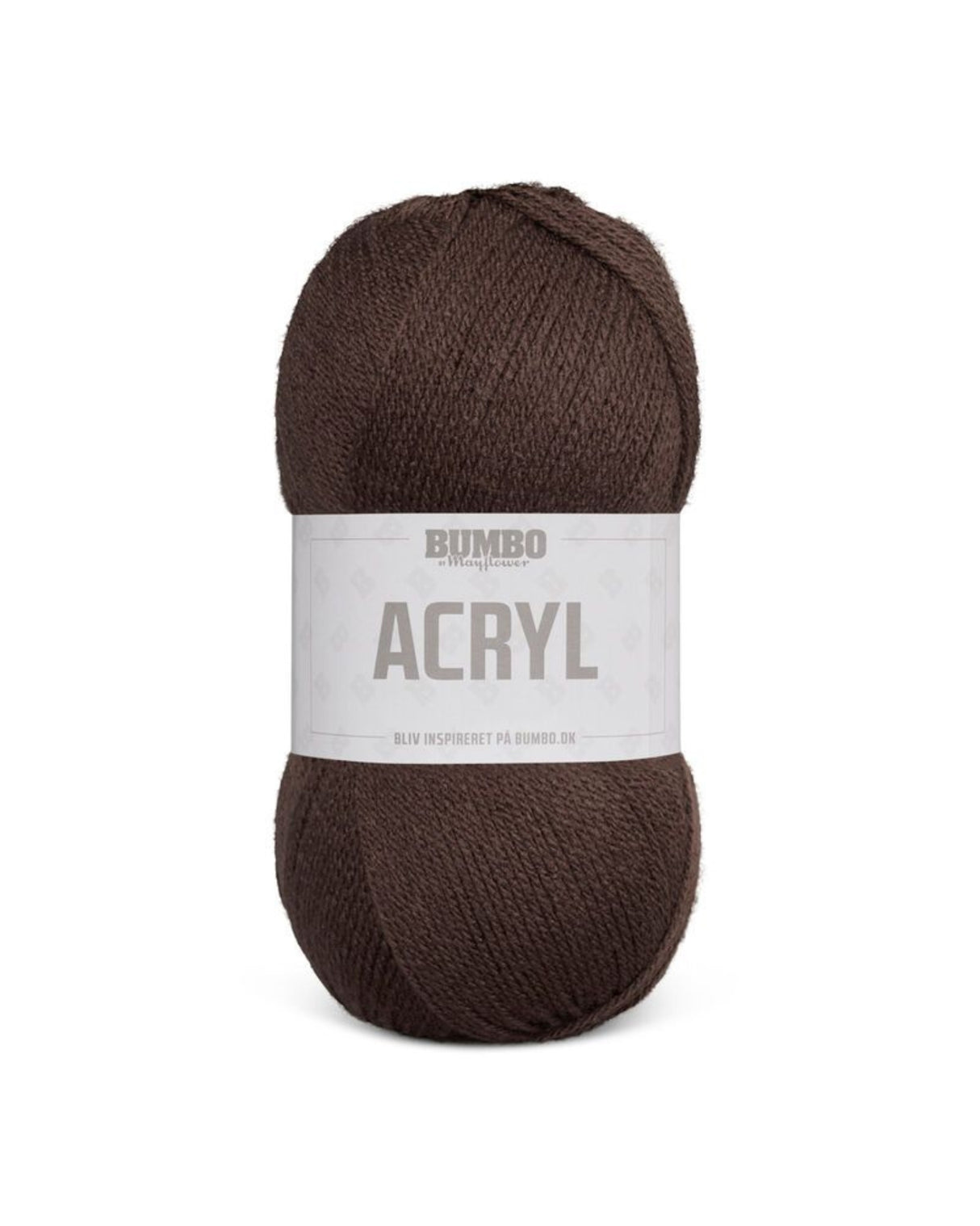 BUMBO akrylgarn fv.63- Chokolade 150g.