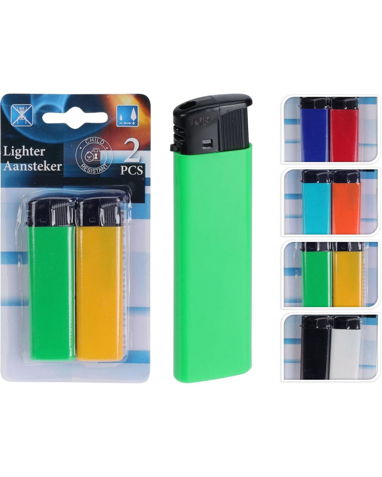 Lighter elektronisk 2 stk