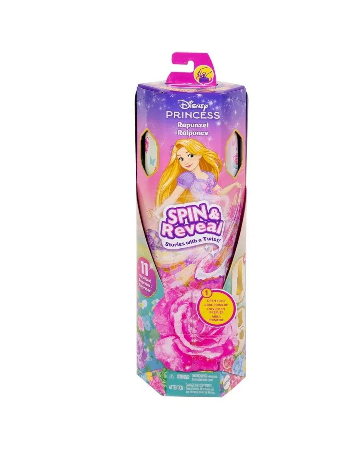 Skip to the beginning of the images gallery Disney Princess Spin & Reveal Rapunzel