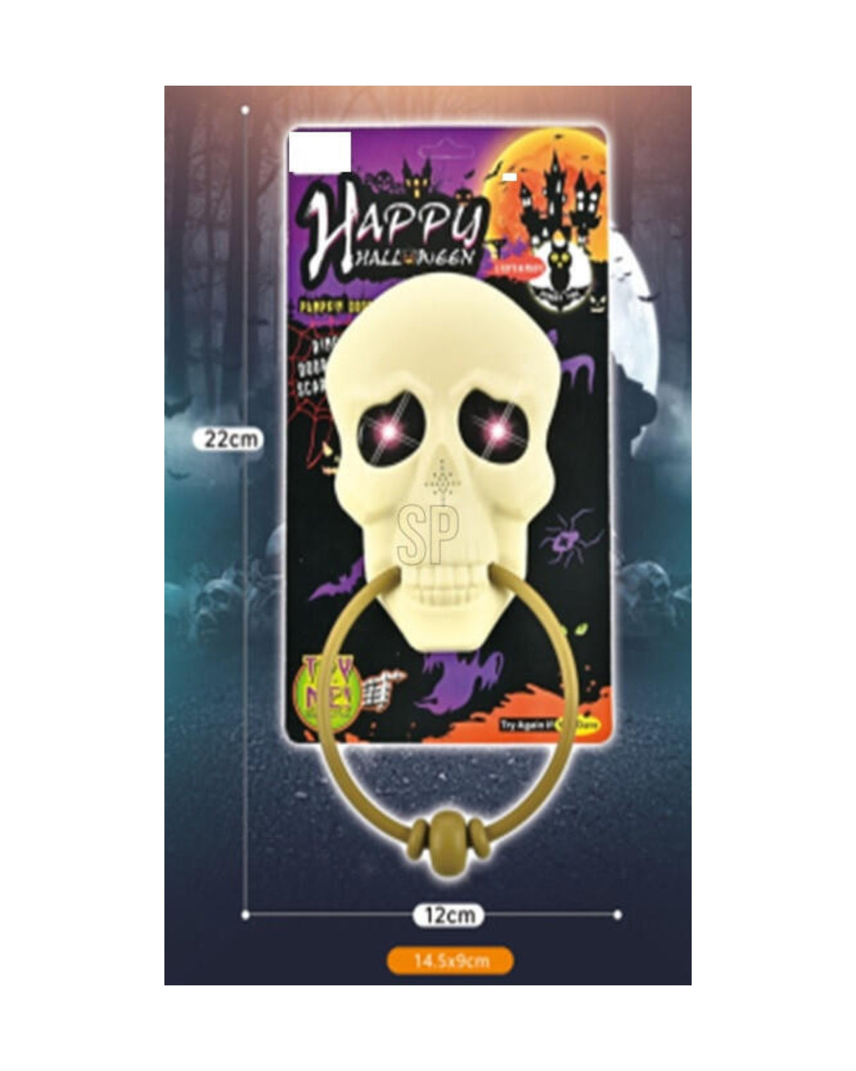 Door knocker Halloween 245x140x40mm