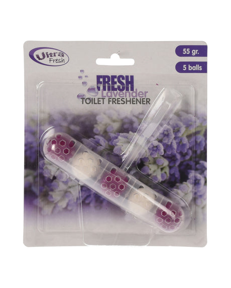 Toilet frisker med 5 kugler