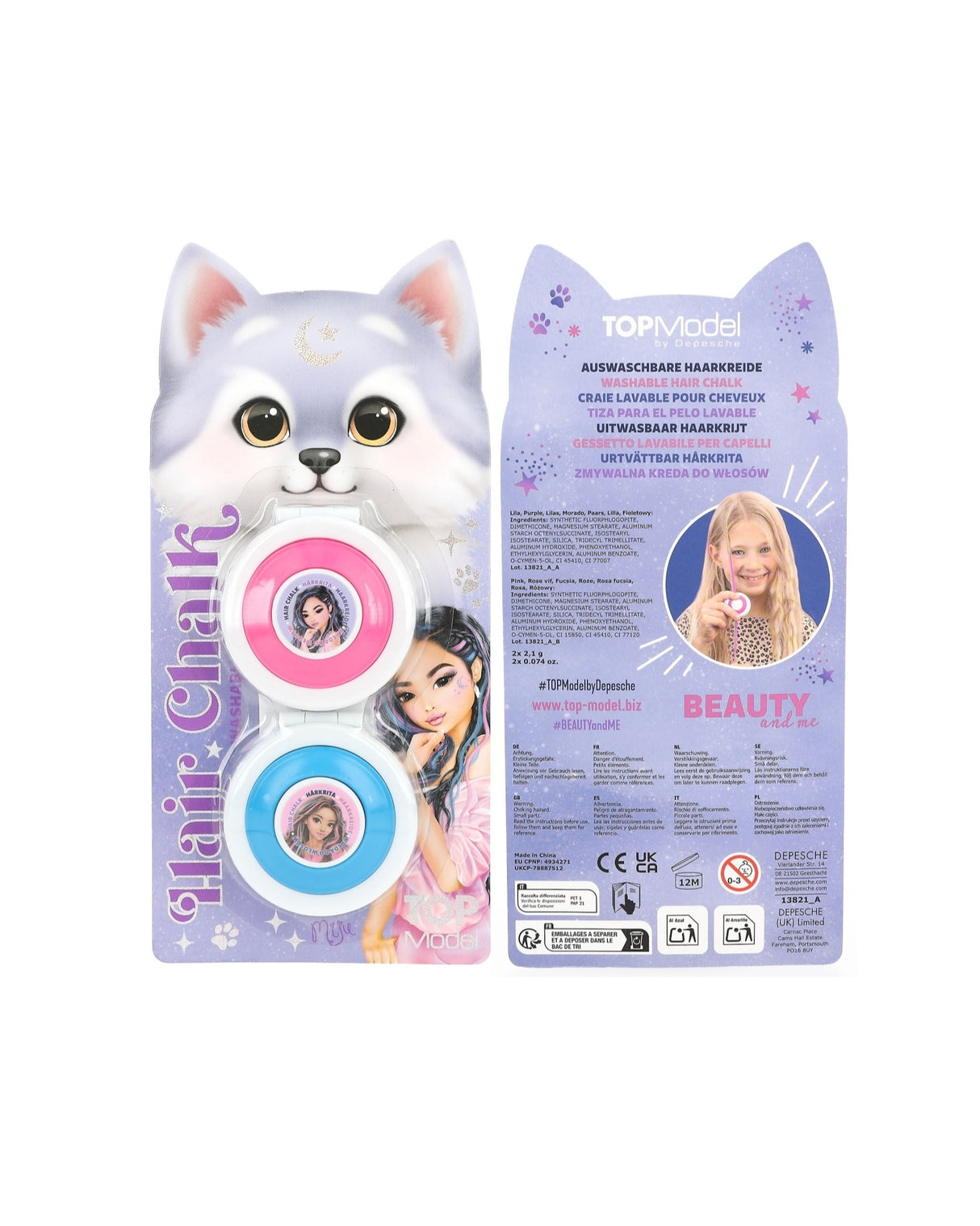 TOPModel Hårkritt BEAUTY and ME