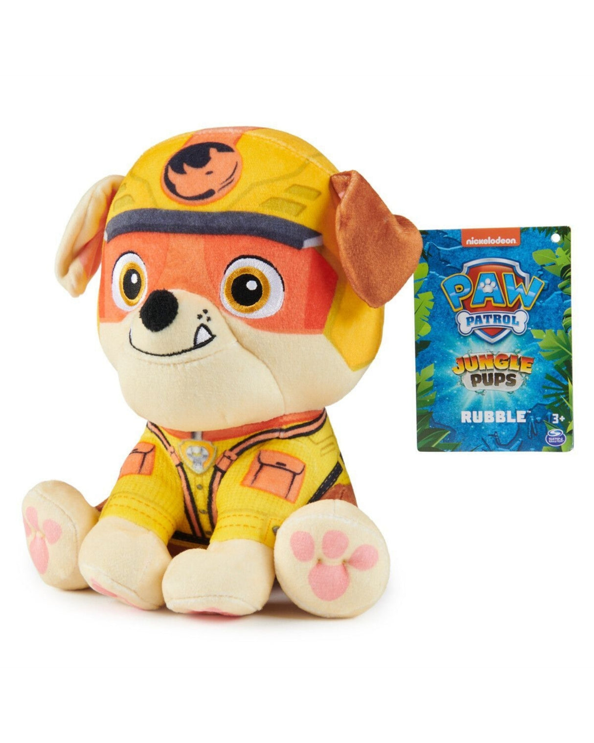 Paw Patrol Jungle Basic Plush 20 cm - Rubble