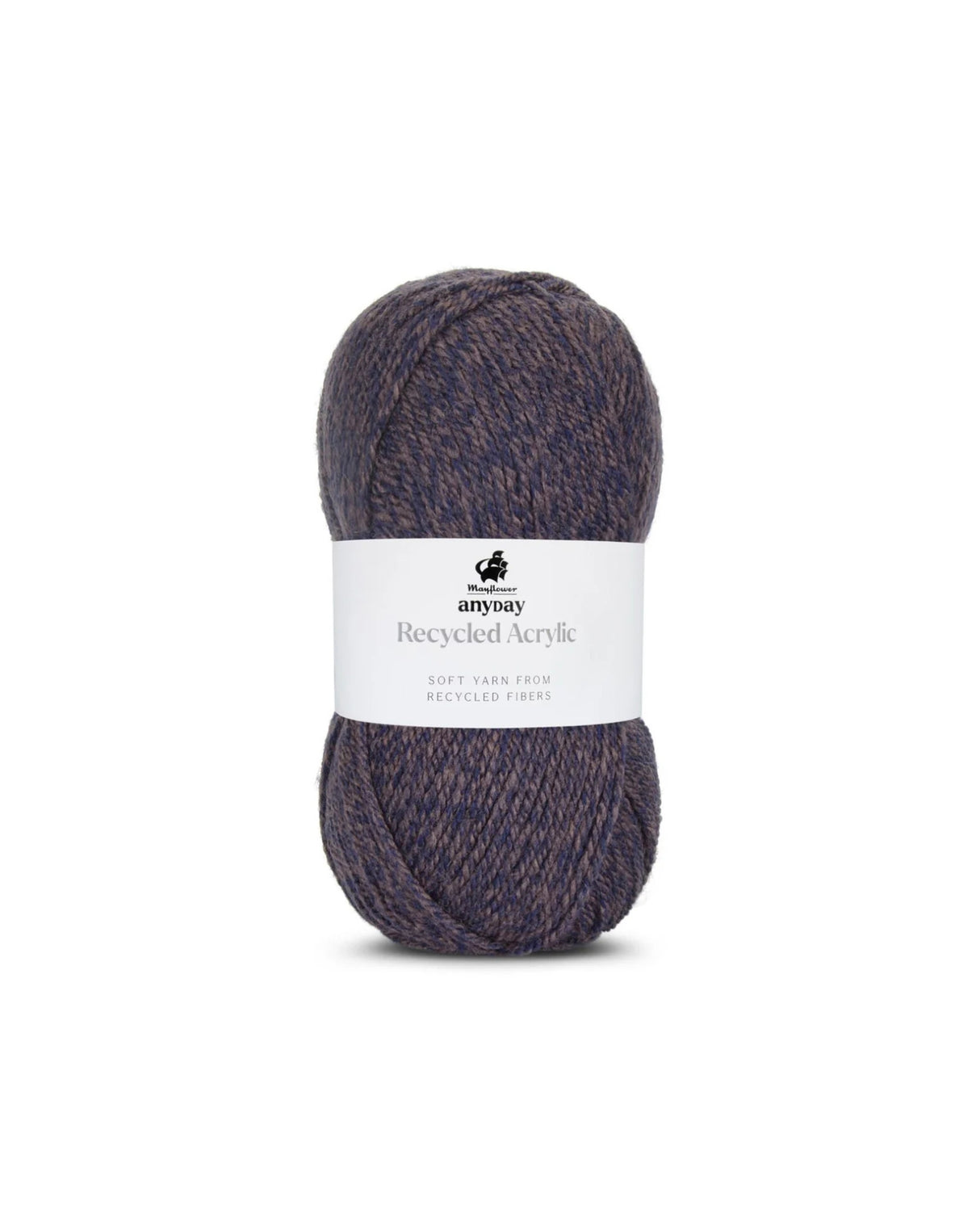 ANYDAY Recycled Acrylic 100g - Fra Mayflower - Fv. 5 Mørk Drue