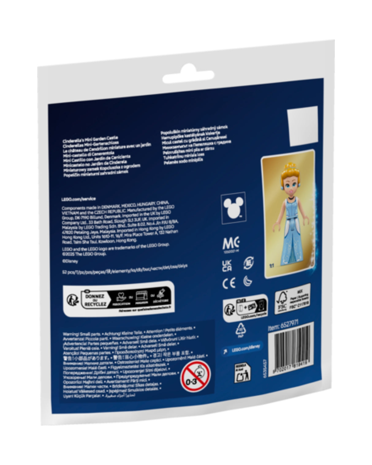 LEGO 30695 Askepots minislot med have - City 30695