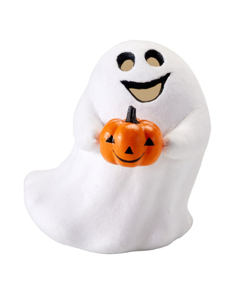 Halloween-spøgelsesdekoration med LED-lys