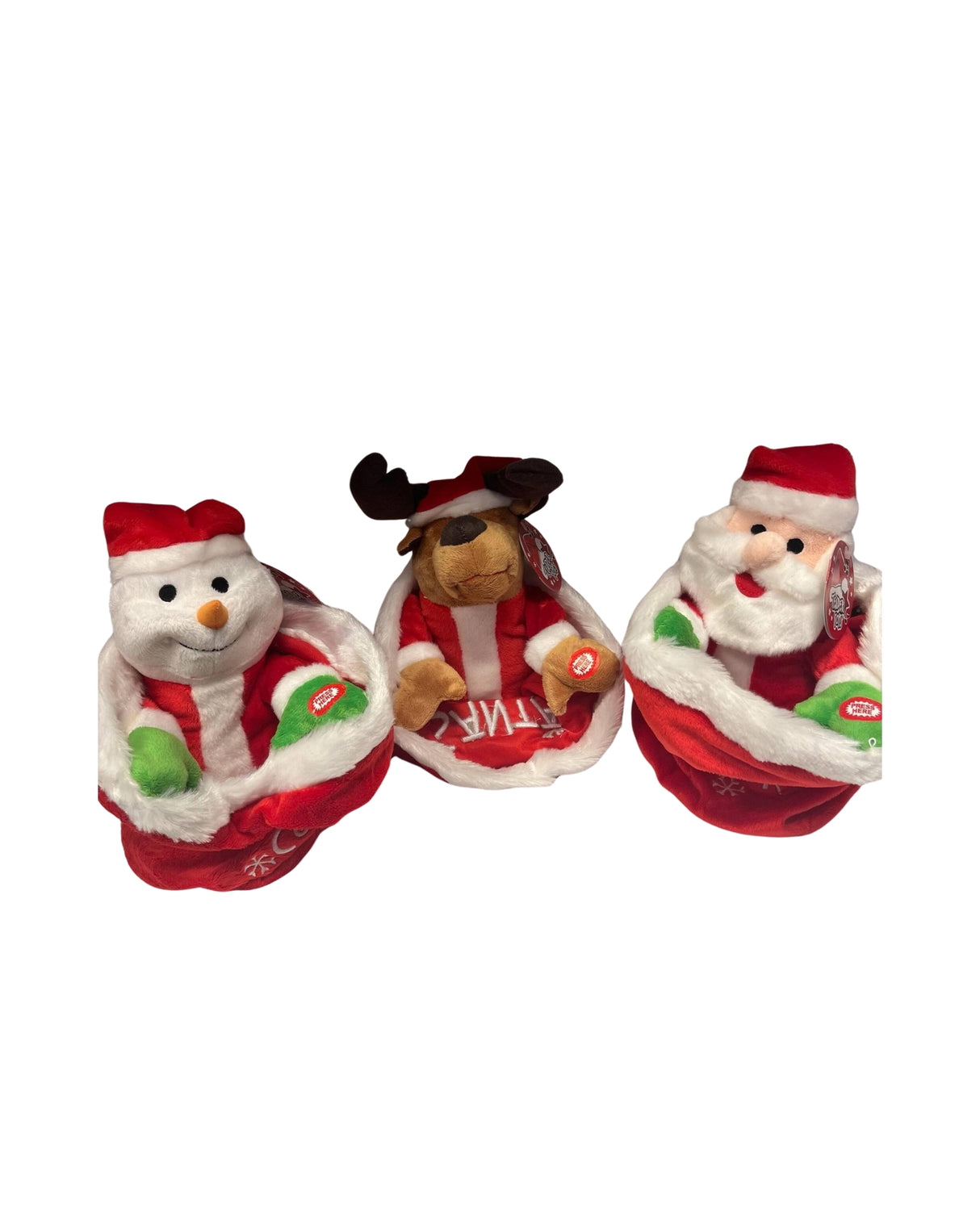 Julefigur med lyd og bevægelse 1 stk