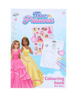 Malebog A4 med stickers og 16 sider