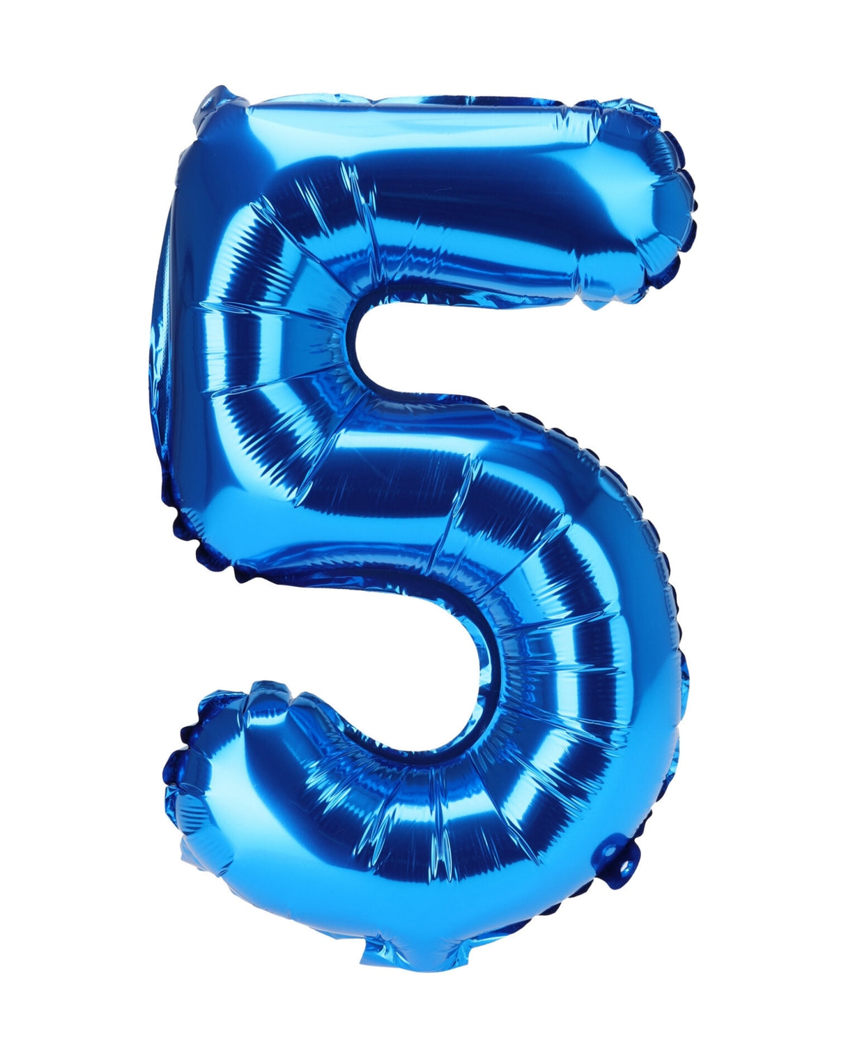 Folieballon tal 1 stk i Blå