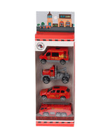 Biler 7 cm - Sæt med 4 stk