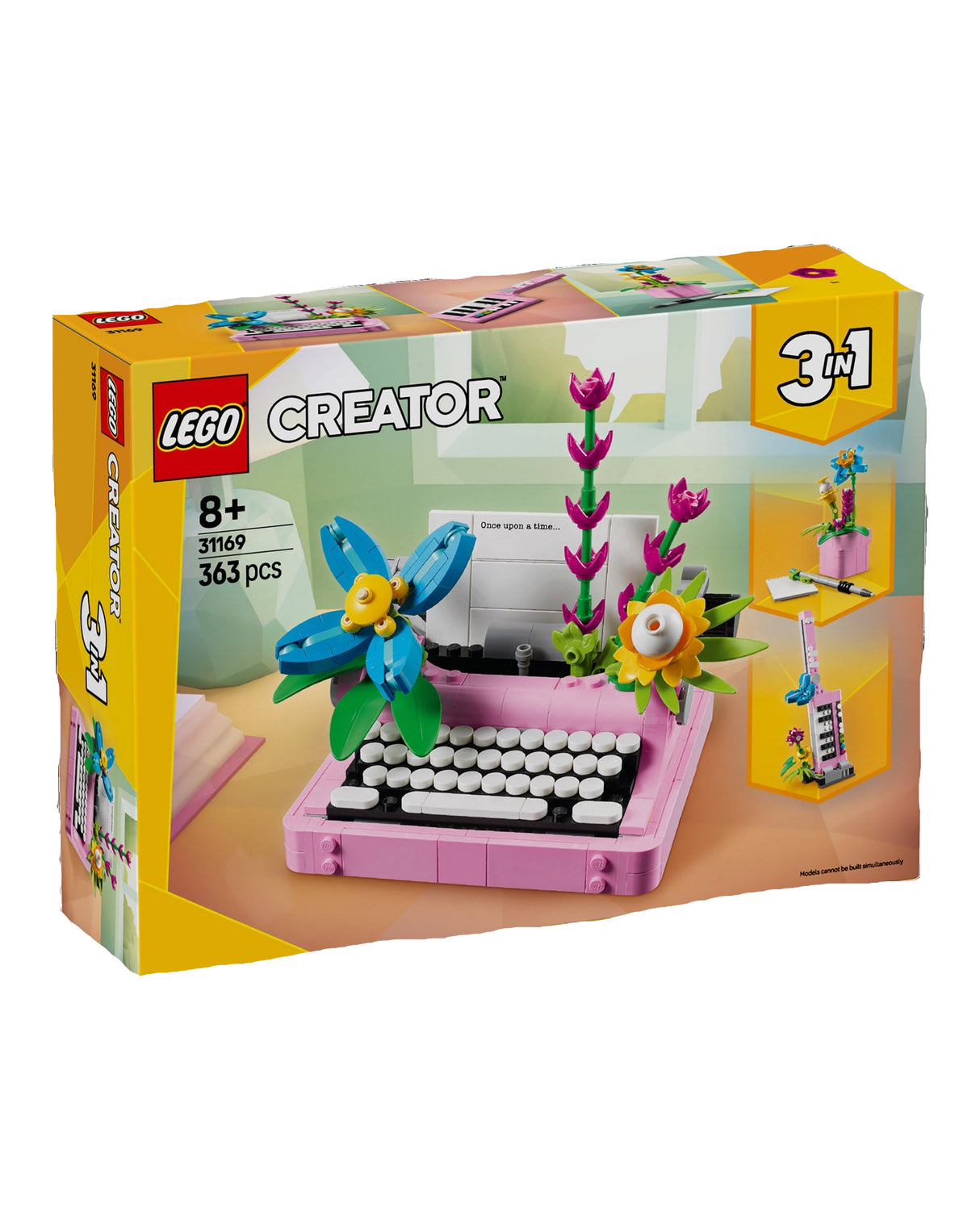 LEGO 31169 Skrivemaskine med blomster - Creator