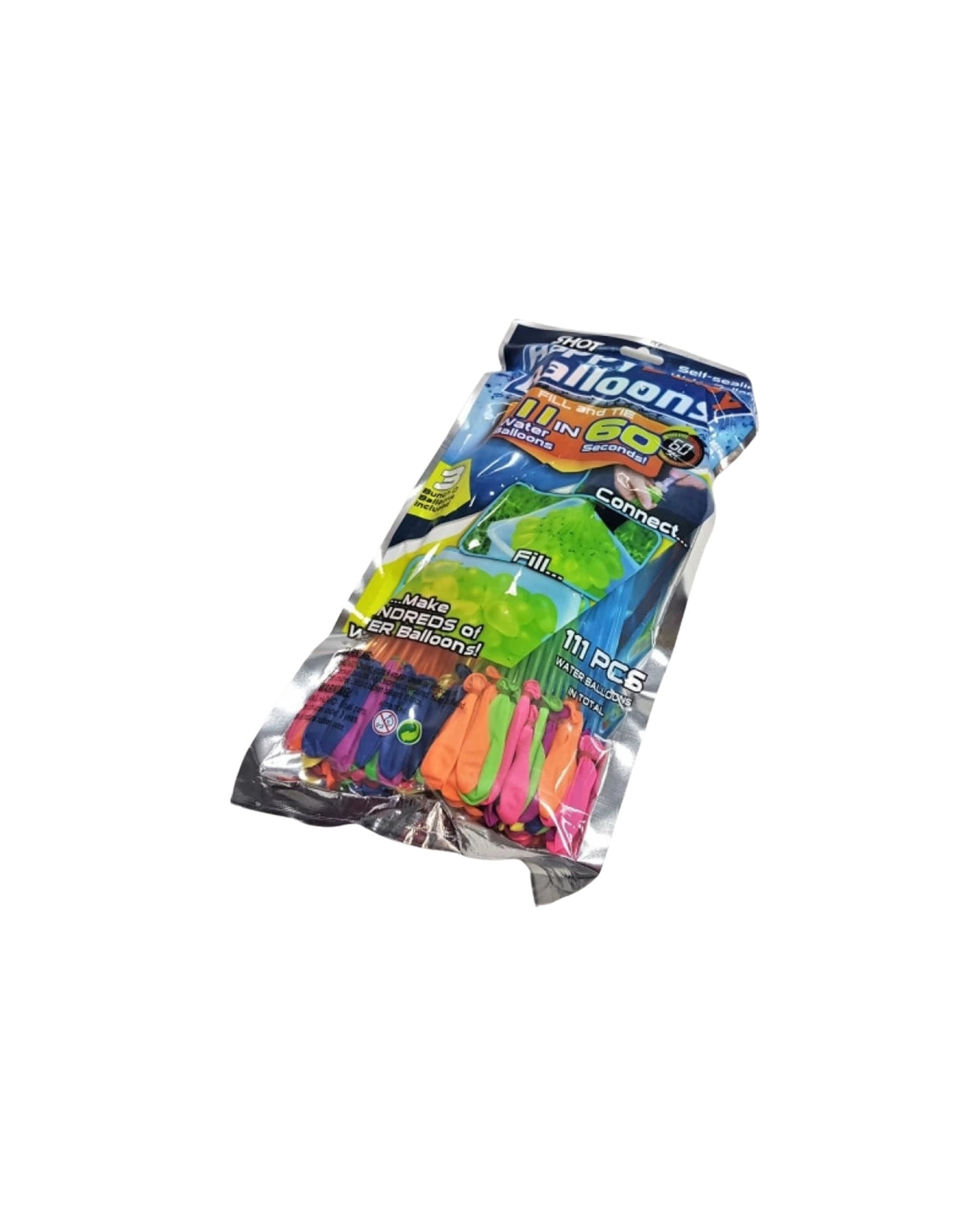 Vandballoner 111 stk på 60 sek