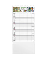 Familiekalender Otto Dickmeiss & Lilja Scherfig 4 kol. 2026 - Fra Mayland