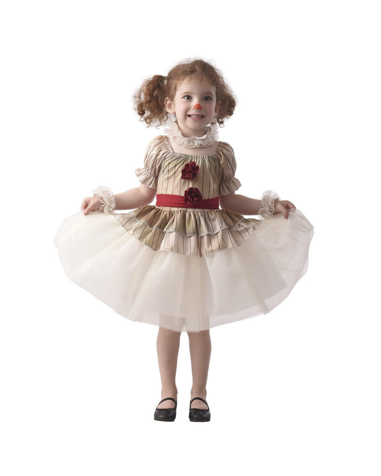 Klown halloween kostume 3-4 år