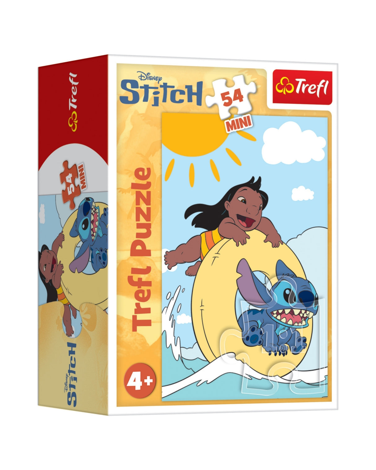 Puslespil med 54 brikker - Mini-Puslespil - Stitch Og Hans Verden - Disney Lilo&Stitch