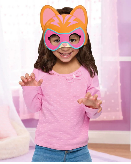 Disney Jr. Super Kitties Hero Mask. Orange