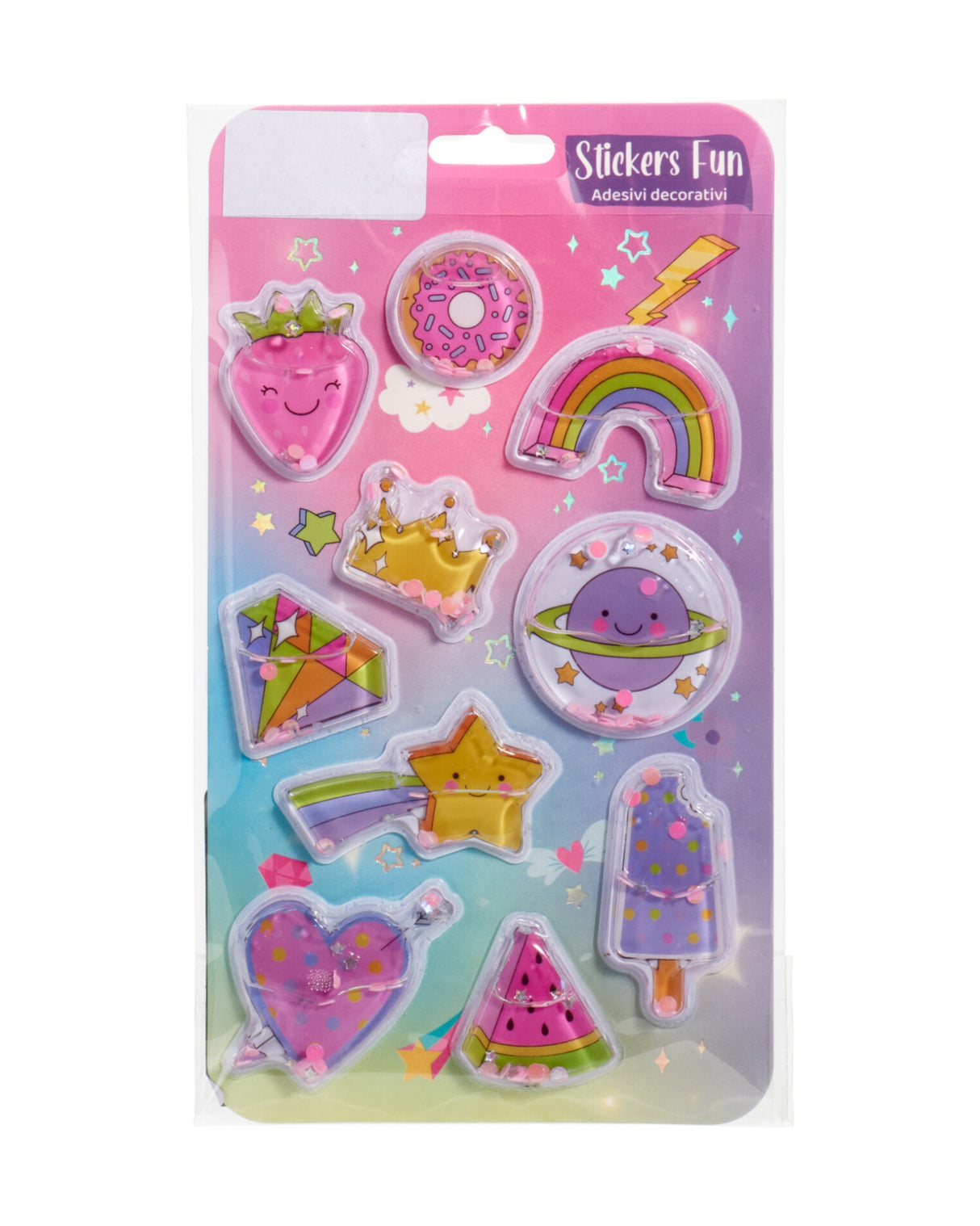 3D Stickers – 10 klistermærker
