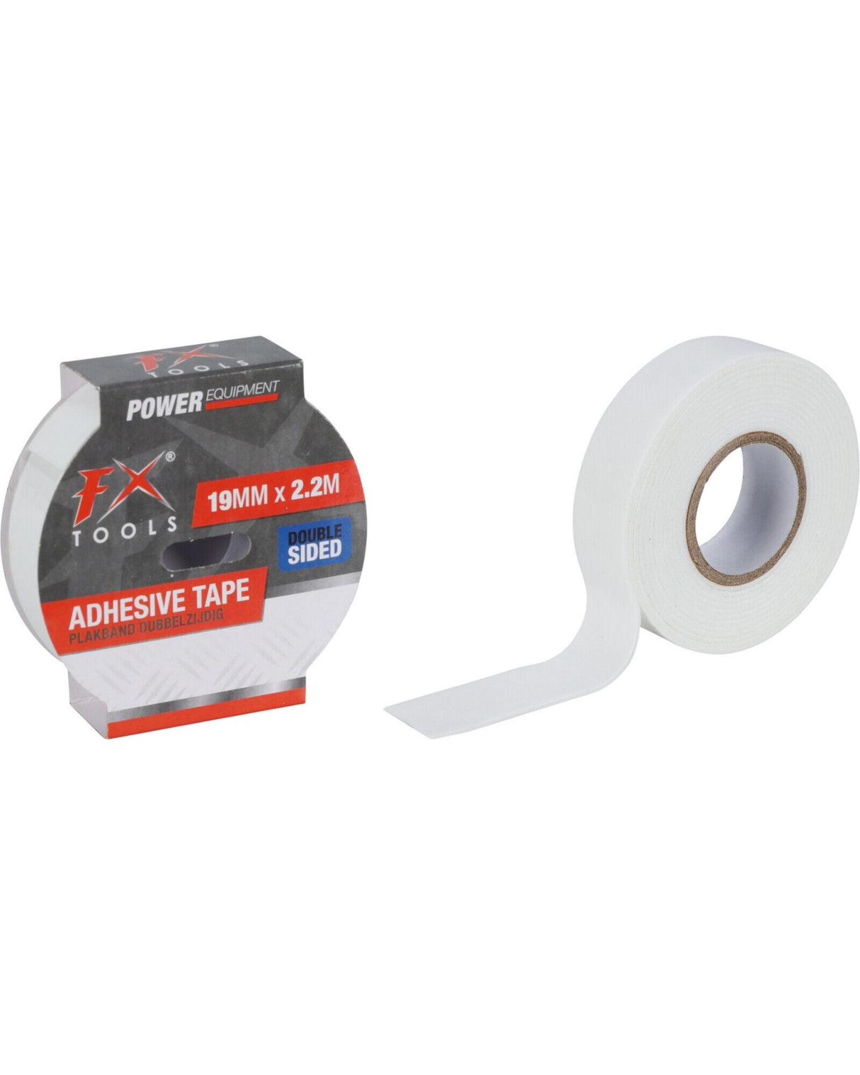 Double-sided adhesive tape 19mm x 2.2m