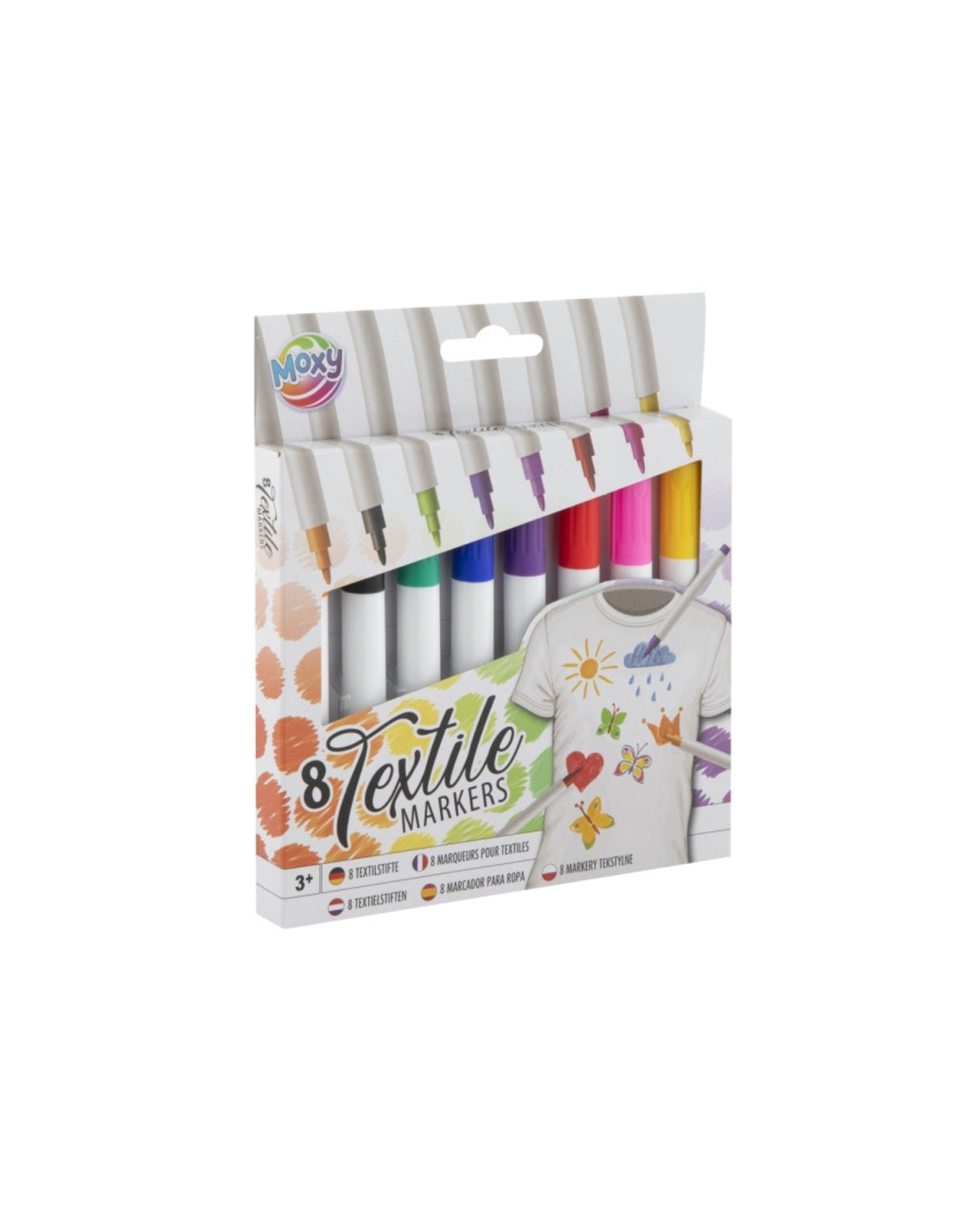 Tekstil marker 8 stk
